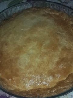Una foto de Torta de ricota con dulce de leche