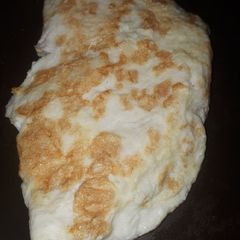 A picture of Fried egg whites.