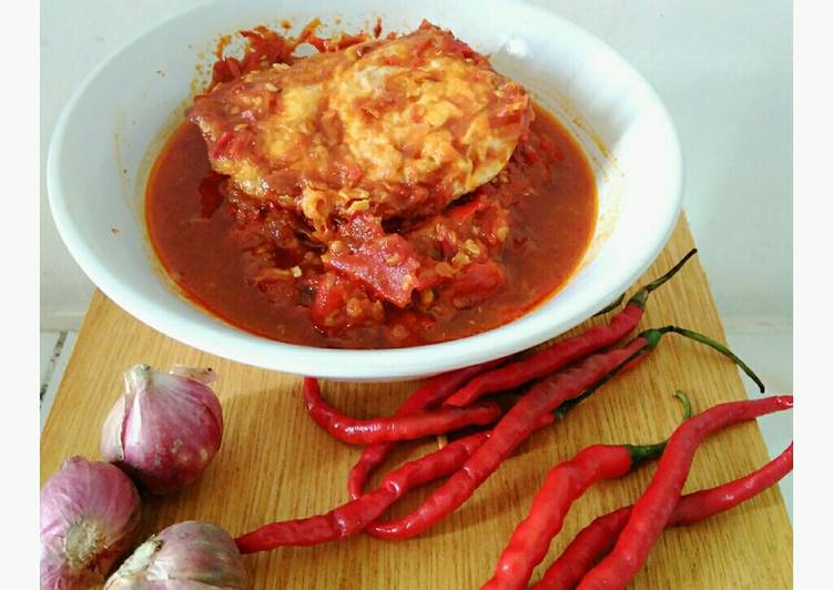 Bagaimana Menyiapkan Balado telur mata sapi, Menggugah Selera