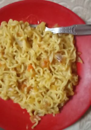 A picture of Yummy noodles.