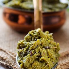 A picture of Ridge gourd peel chutney.