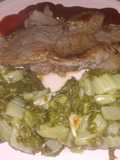 Filetes de ternera blanca y acelgas