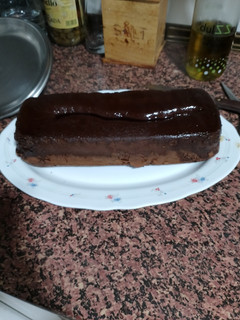 Una foto de Pudin de Magdalenas y chocolate