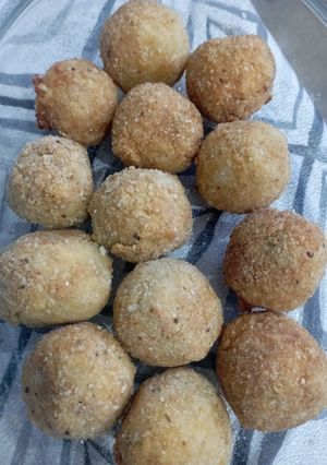 Una foto de Croquetas de arroz 😉