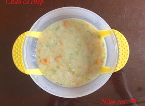 Hình của món Cháo cá chép cho bé.