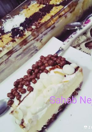 صورة لوصفة تشيز كيك الكاسترد