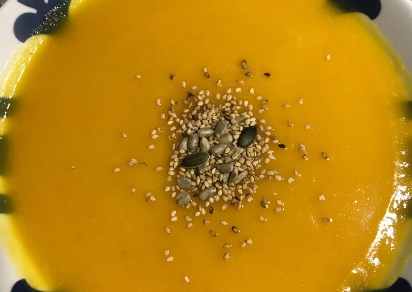 Crema zanahoria y calabaza