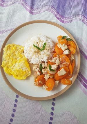 Foto resep Isi Piringku Capcay Ayam dan Telur