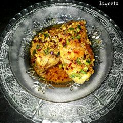A picture of Pan Honey Butter Chicken.