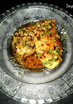 A picture of Pan Honey Butter Chicken.