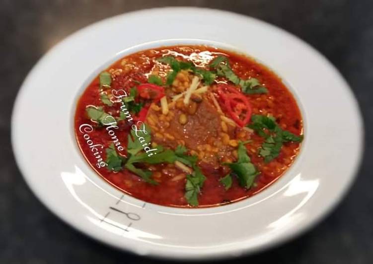 Master The Art Of 🍲Daal Mash Gosht Curry🍲 (white lentil or urad daal)