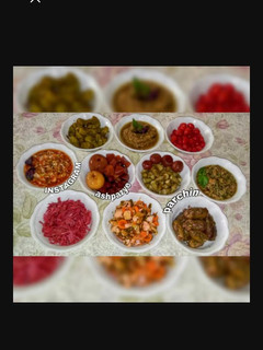 عکسی از دستور ترشی هفته بیجار یا مخلوط🌸