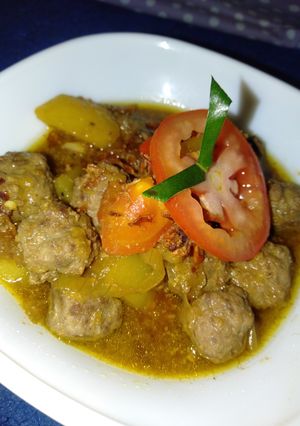 Foto resep Semur Bola Daging