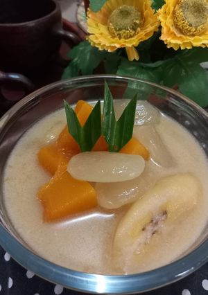 Foto resep Kolak pisang labu kuning kolang kaling