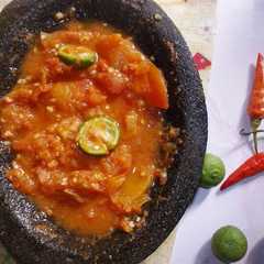 A picture of Sambal Bawang Limau.