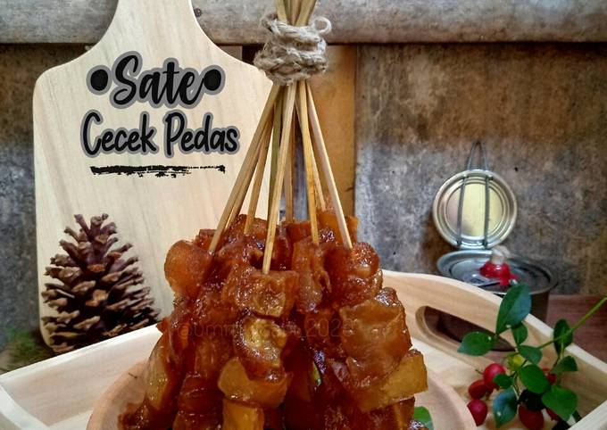 🌸Sate Cecek Pedas