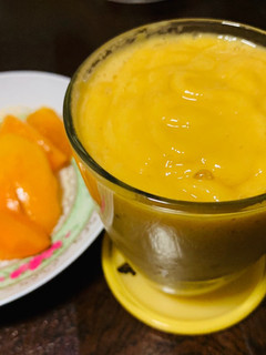 A picture of Marian Plum and Mango Smoothie.