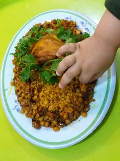 عکسی از دستور مچبوس مرغ کویتی