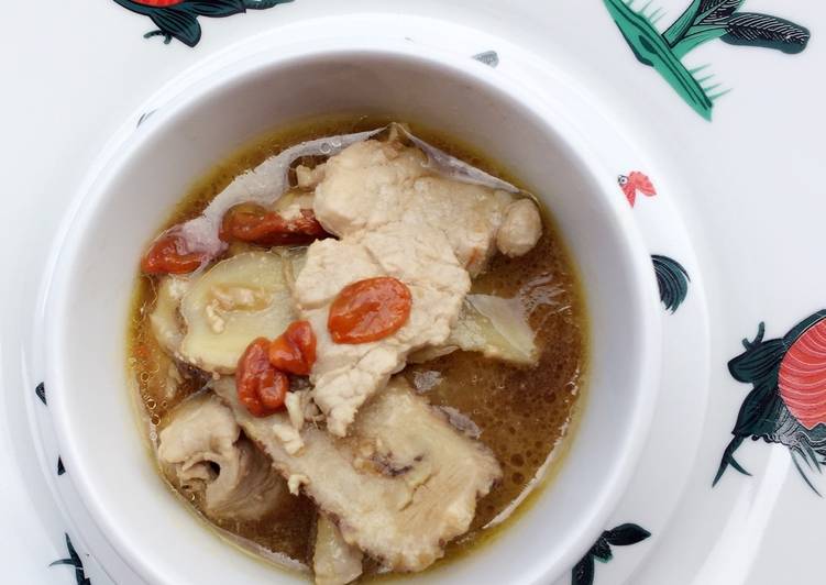 Recipe of Speedy Pork Fillet Slice In Dang Gui Sauce