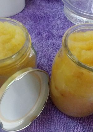 Una foto de Coulise de manzana - apto celíacos