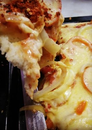 Foto resep Pizza home made ala ibu salsa najwa