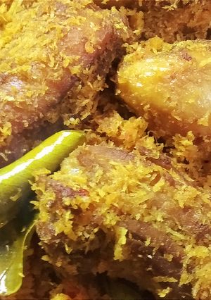 Foto resep Ayam Serundeng Kelapa Pedas Manis