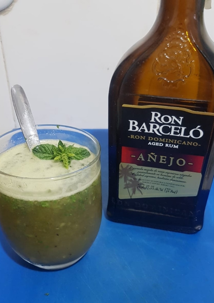 Una foto de Mojito de kiwi, Thermomix