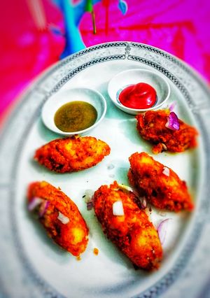 A picture of Paneer pattice.