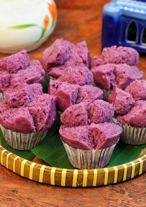 Foto resep Bolu Kukus Ubi Ungu