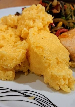 A picture of Mashed Polenta.