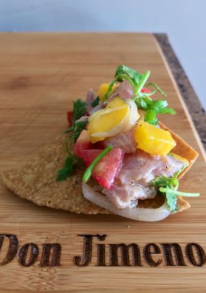 Una foto de Ceviche de jurel