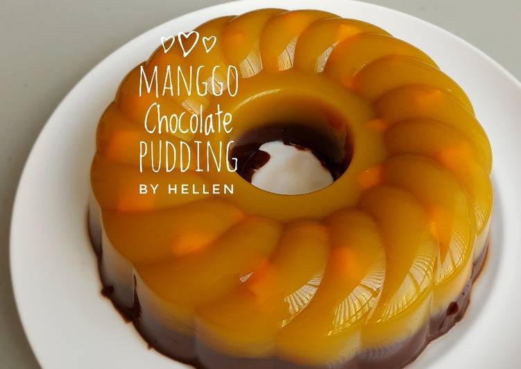 Manggo Chocolate Pudding