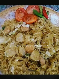 Foto resep Bihun goreng singapura