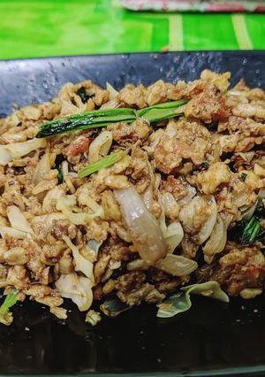 Foto resep (Menu Diet) Nasi Goreng Rolled Oat (+-278 kal)
