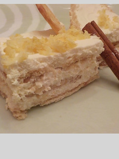 Una foto de Postre Napoleón de limón