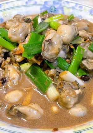鮮蚵豆豉 的食譜成品照片