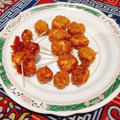 A picture of Crispy Paneer Popcorn.