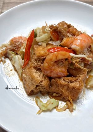 Foto resep Udang Goreng Saus Tiram