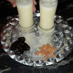 A picture of Badam Thandai.