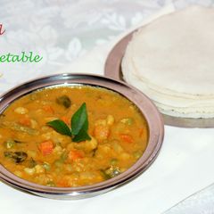 A picture of Mixed Vegetable Kurma.