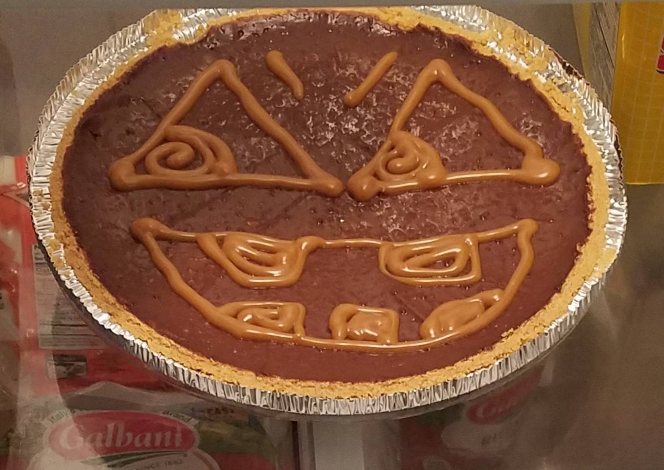 Peanut Butter Cup Puddin' Pie