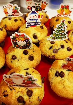 A picture of Chocolate Chip Muffins.