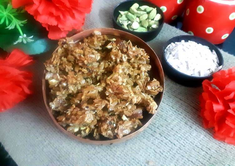 Step-by-Step Guide to Prepare Any-night-of-the-week Aval vilayichatu jaggery candied rice flakes