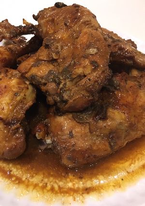 Una foto de Pollo al limón