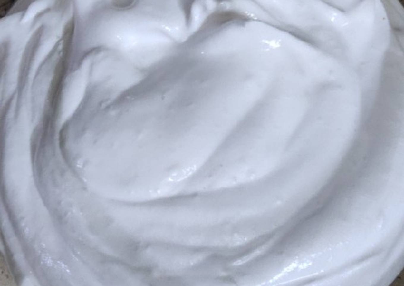 Whipped cream