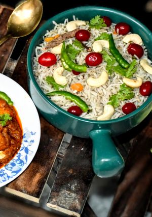 ভেজিটেবল বাসমতী পোলাও (vegetable basmati pulao recipe in Bengali) রেসিপির প্রধান ছবি