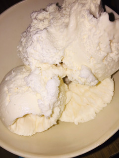 A picture of Homemade ice cream🍨.