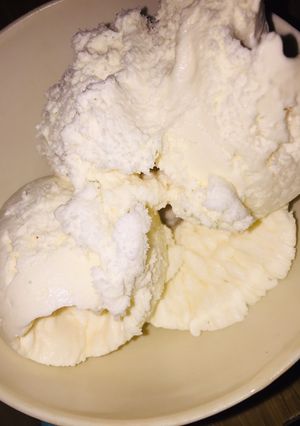A picture of Homemade ice cream🍨.