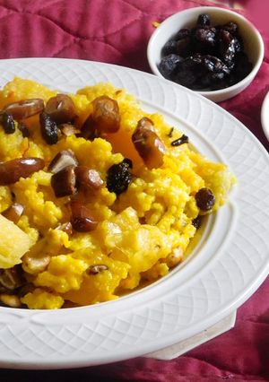 A picture of PINEAPPLE SWEET PONGAL/KESARI/PULAO.