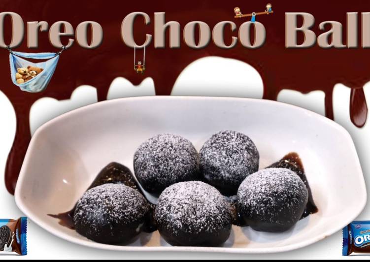 Step-by-Step Guide to Prepare Super Quick Homemade Chocolate oreo ball